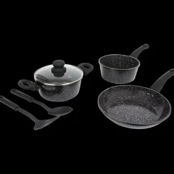 Ceramic Marble pannenset met keukengerei | Action NL Clearance