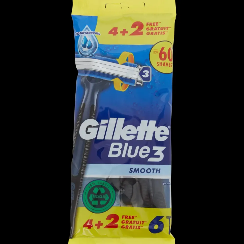 Gillette Blue3 scheermesjes Smooth | Action NL
