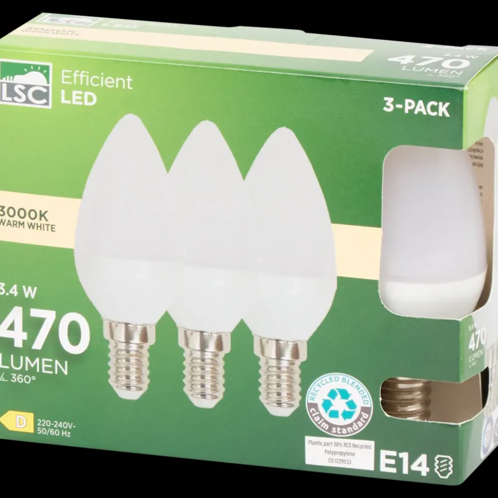 LSC ledlampen 3.4 watt 470 lm | Action NL Discount