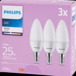 Philips kaarslamp 2.8 watt 250 lm | Action NL Outlet