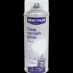 Spectrum hoogglans blanke lak transparant Transparant 400 ml | Action NL Discount