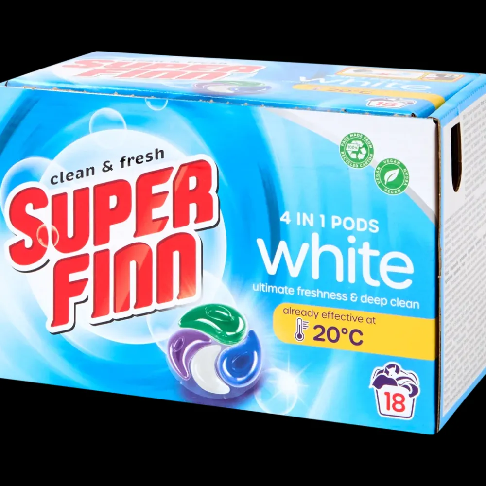 Superfinn 4-in-1 pods White | Action NL New